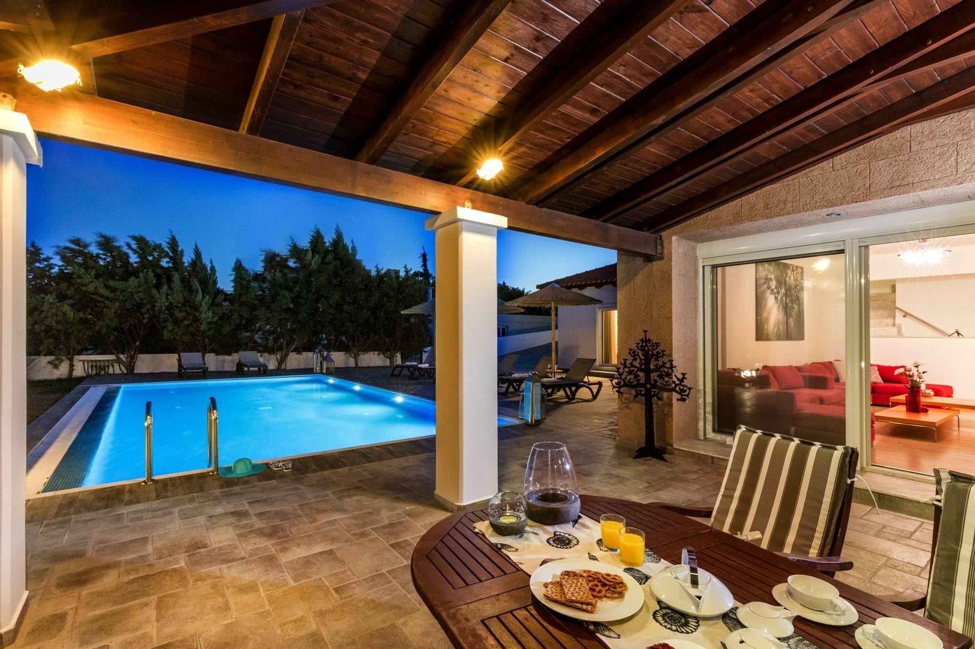 Antonoglou Beach Villas - Waterfront Luxury Retreat Lakhania Exterior foto