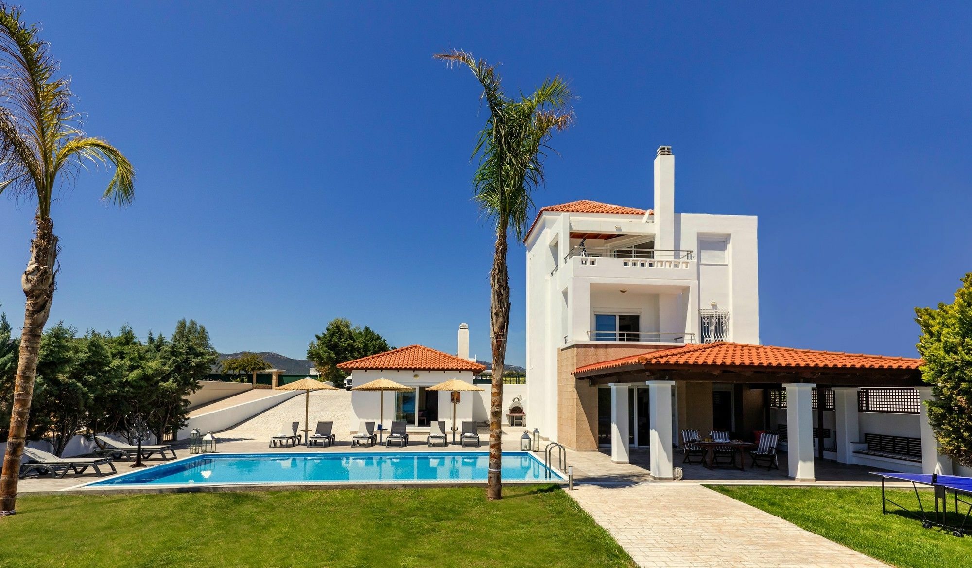 Antonoglou Beach Villas - Waterfront Luxury Retreat Lakhania Exterior foto